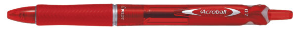 Pilot Acroball Retractable Ballpoint Pen 0.7mm Red