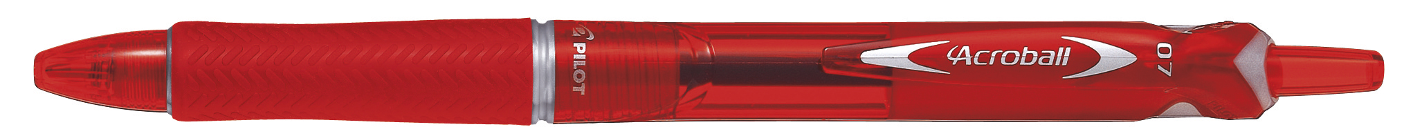 Pilot Acroball Retractable Ballpoint Pen 0.7mm Red - Image 1