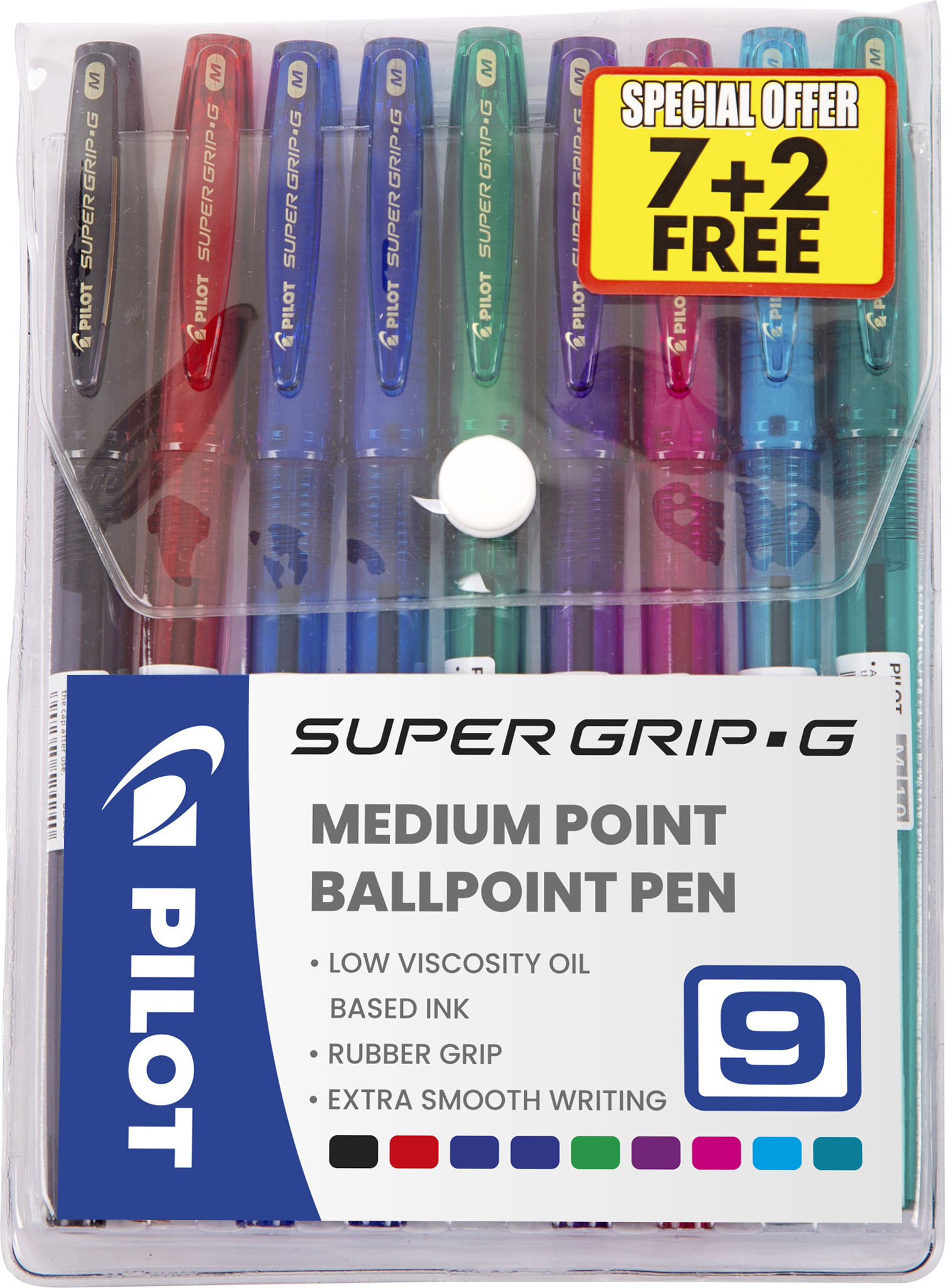 Pilot Ballpoint Pens Gg Super Grip G Ballpoint Pen 1.0mm - Image 1