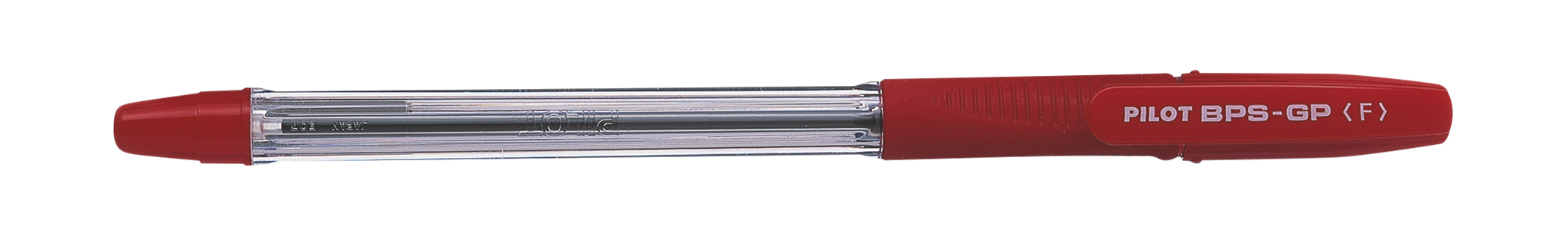 Pilot Ballpoint Pens-gp Ballpoint Pen With Grip 0.7mm Red - Image 1