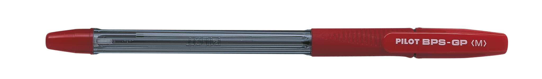 Pilot Ballpoint Pens-gp Ballpoint Pen With Grip 1.0mm Red - Image 1