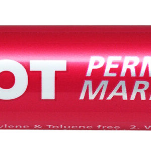Pilot 100 Permanent Marker Red 1.0mm - Image 1