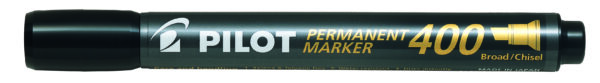 Pilot 400 Permanent Marker Black 1.5mm