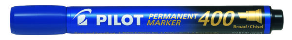 Pilot 400 Permanent Marker Blue 1.5mm