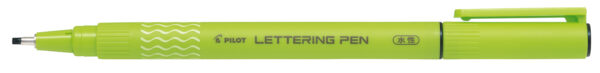 Pilot Lettering Pens Black 2.0mm