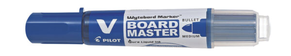 Pilot V Board Master Whiteboard Markers 2.3mm Blue 5 Pack