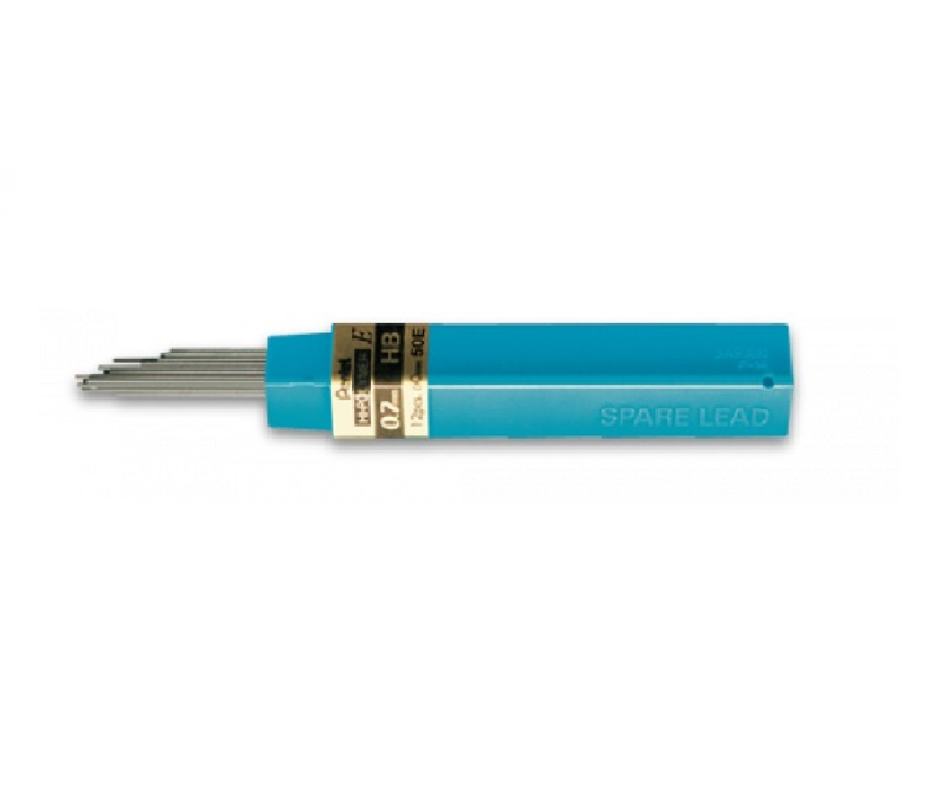 Pentel Leads For Clutch Pencils 0.7mm 2B - Image 1