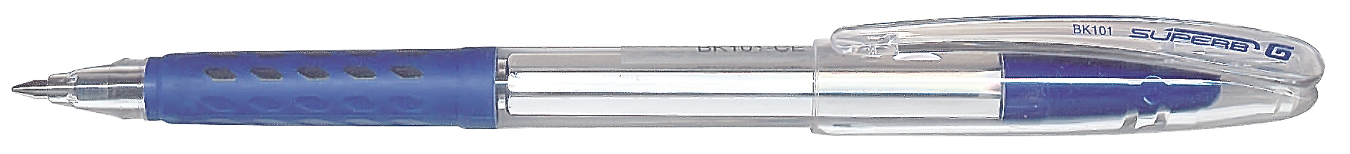 Pentel Superb Grip Ballpoint Pen 0.7mm Blue - Image 1