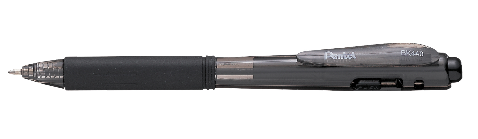 Pentel Retractable Ballpoint Pen 1.0mm Black - Image 1