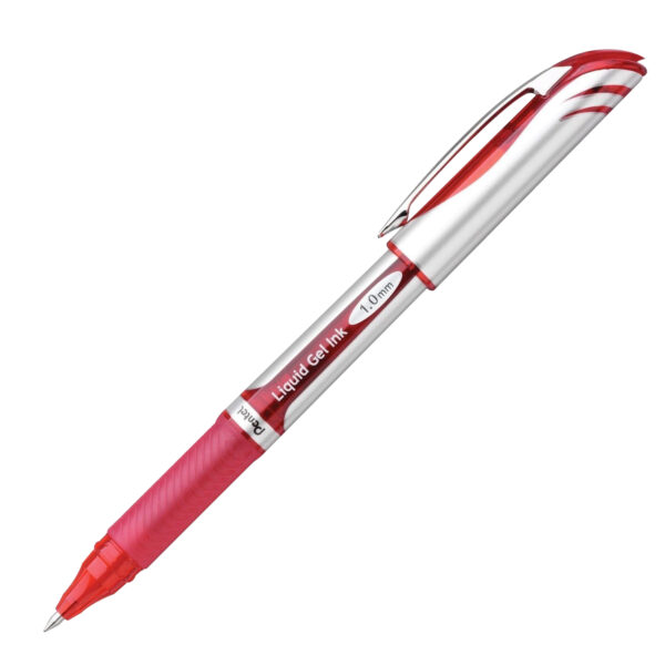 Pen RB Pentel Energel MTip Fine Red
