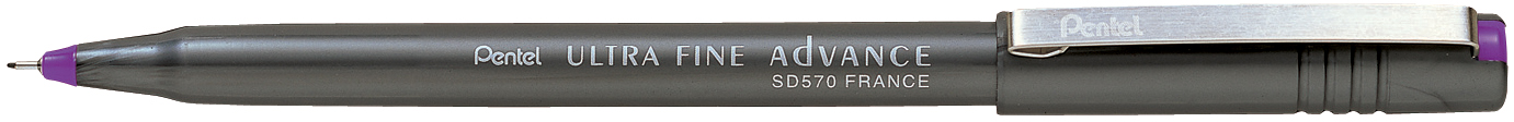 Pentel Ultra Fine Advance Marker Violet - Image 1