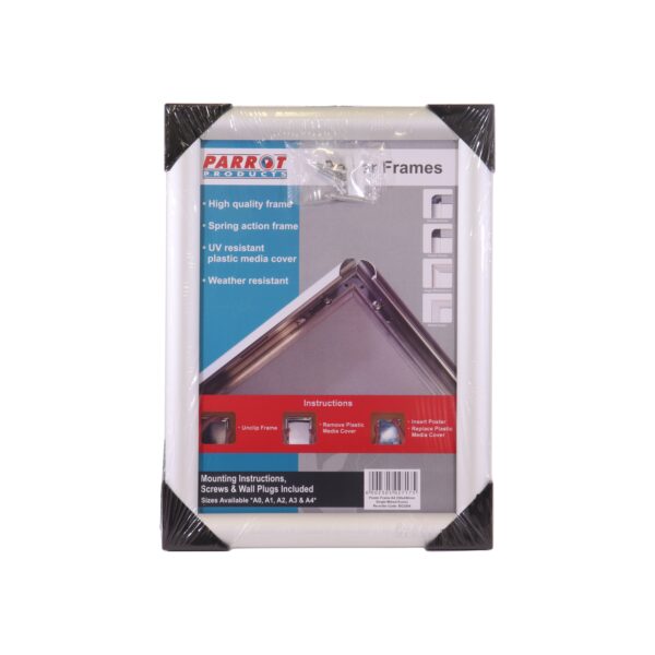 Parrot Mitred Corner Poster Frames and Hanging Systems A3