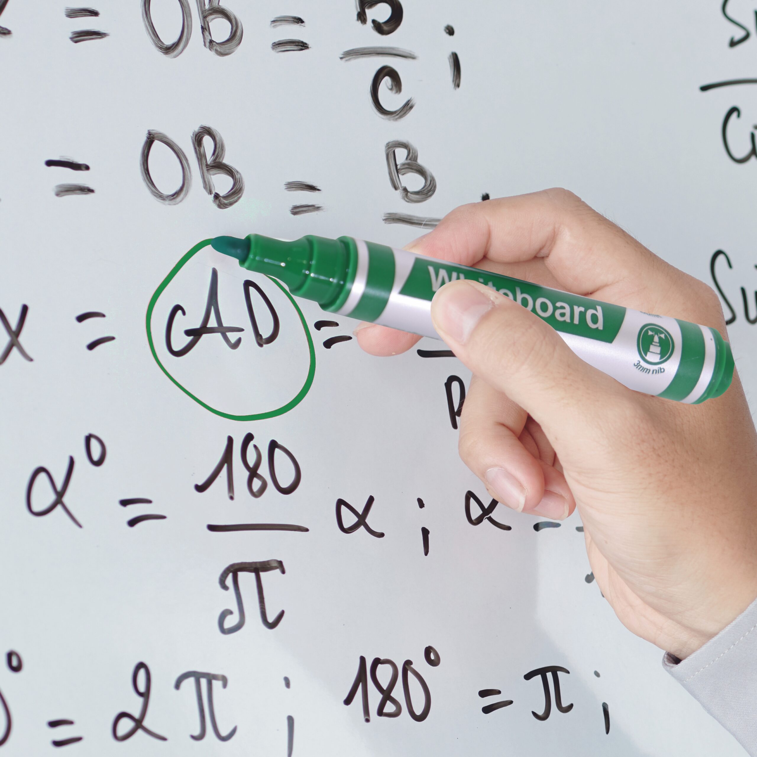 Parrot Whiteboard Marker Green 5mm - Image 1