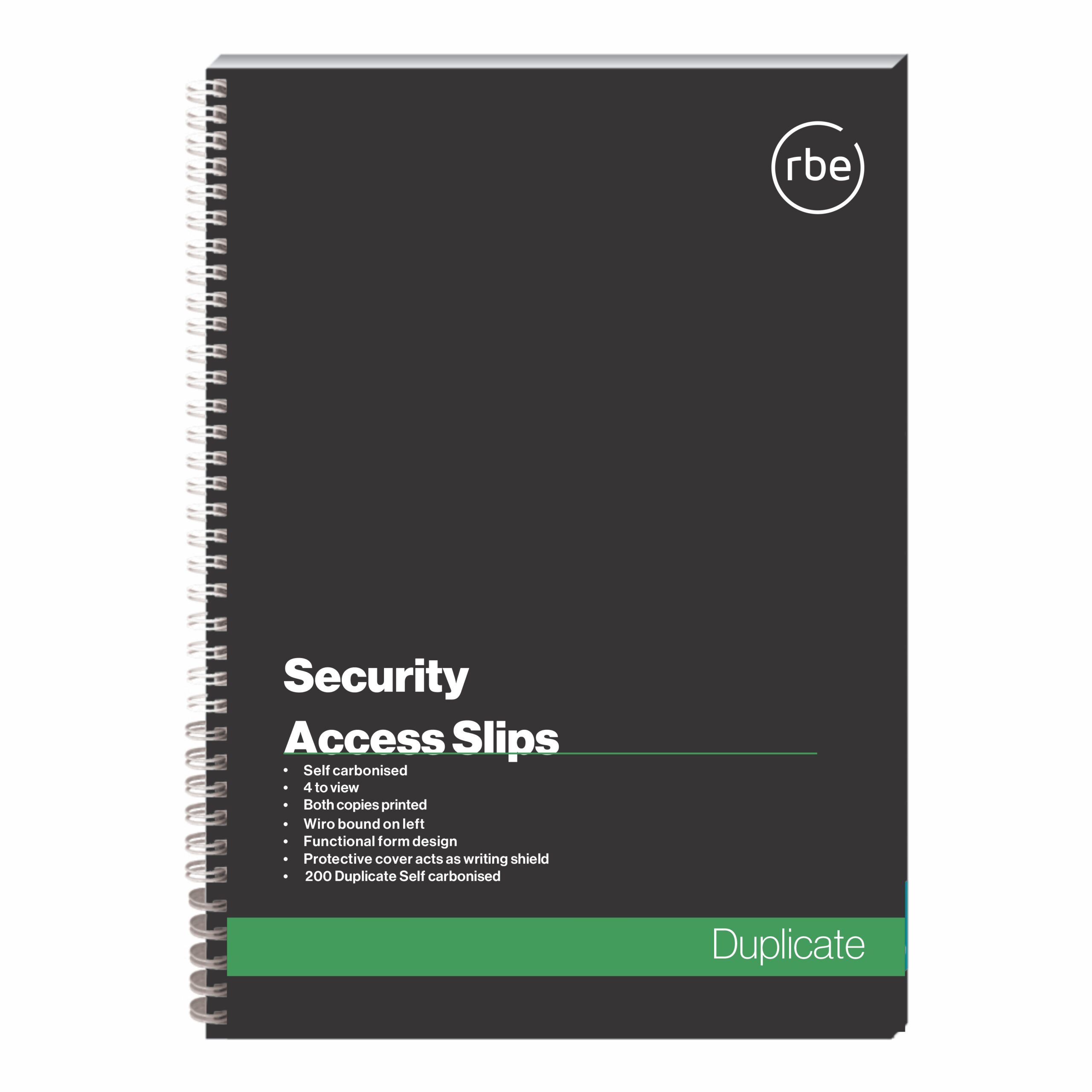 RBE Security Access Control Books A4 - Image 1