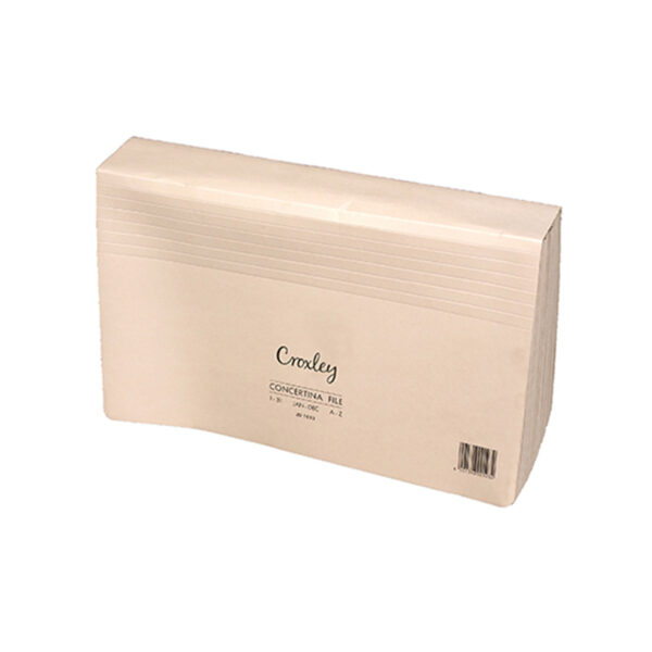 Croxley Concertina File - 31 Compartments