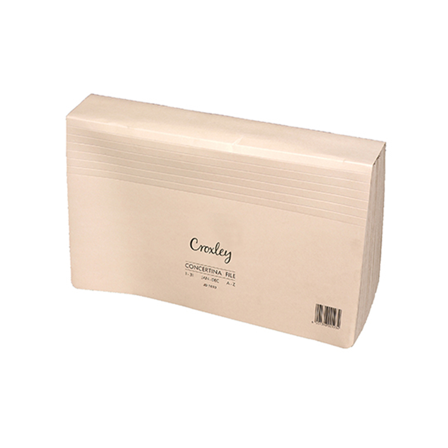 Croxley Concertina File - 31 Compartments - Image 1
