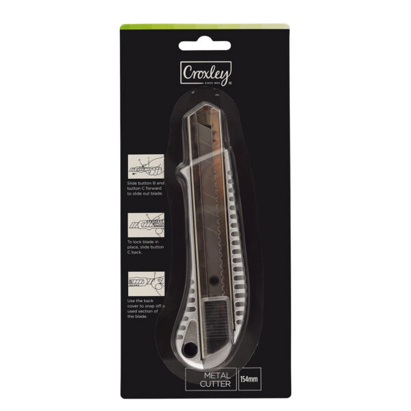 CROXLEY Metal Cutting Knives 154mm