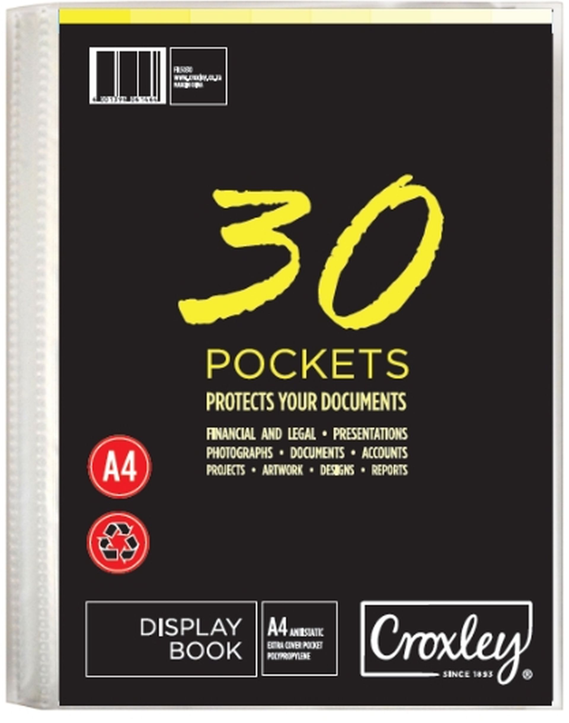 CROXLEY Display Books A4 - Image 1