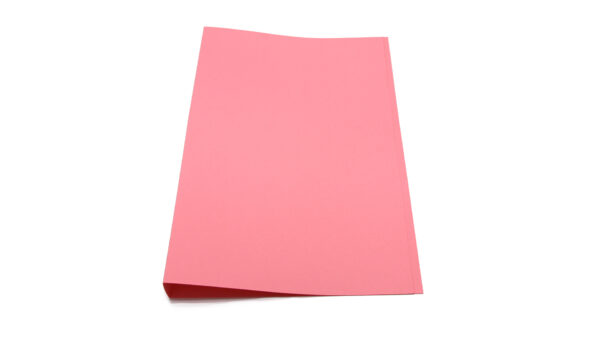 CROXLEY Manila Folders Pink 100 Pack 220gsm