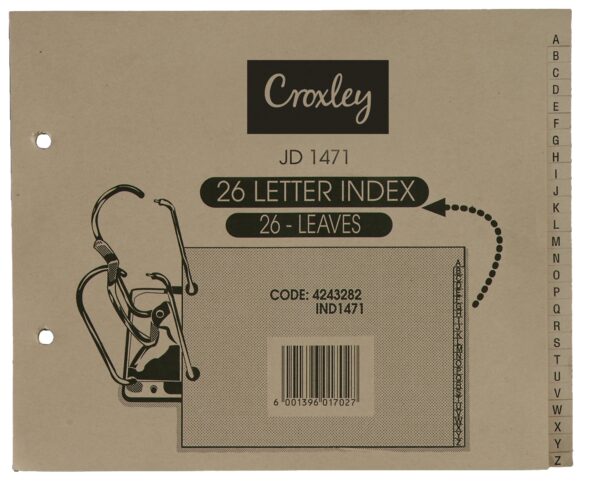 CROXLEY Kraft Paper Indices