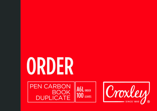 Book Duplicate Croxley Order A6L100Leaf