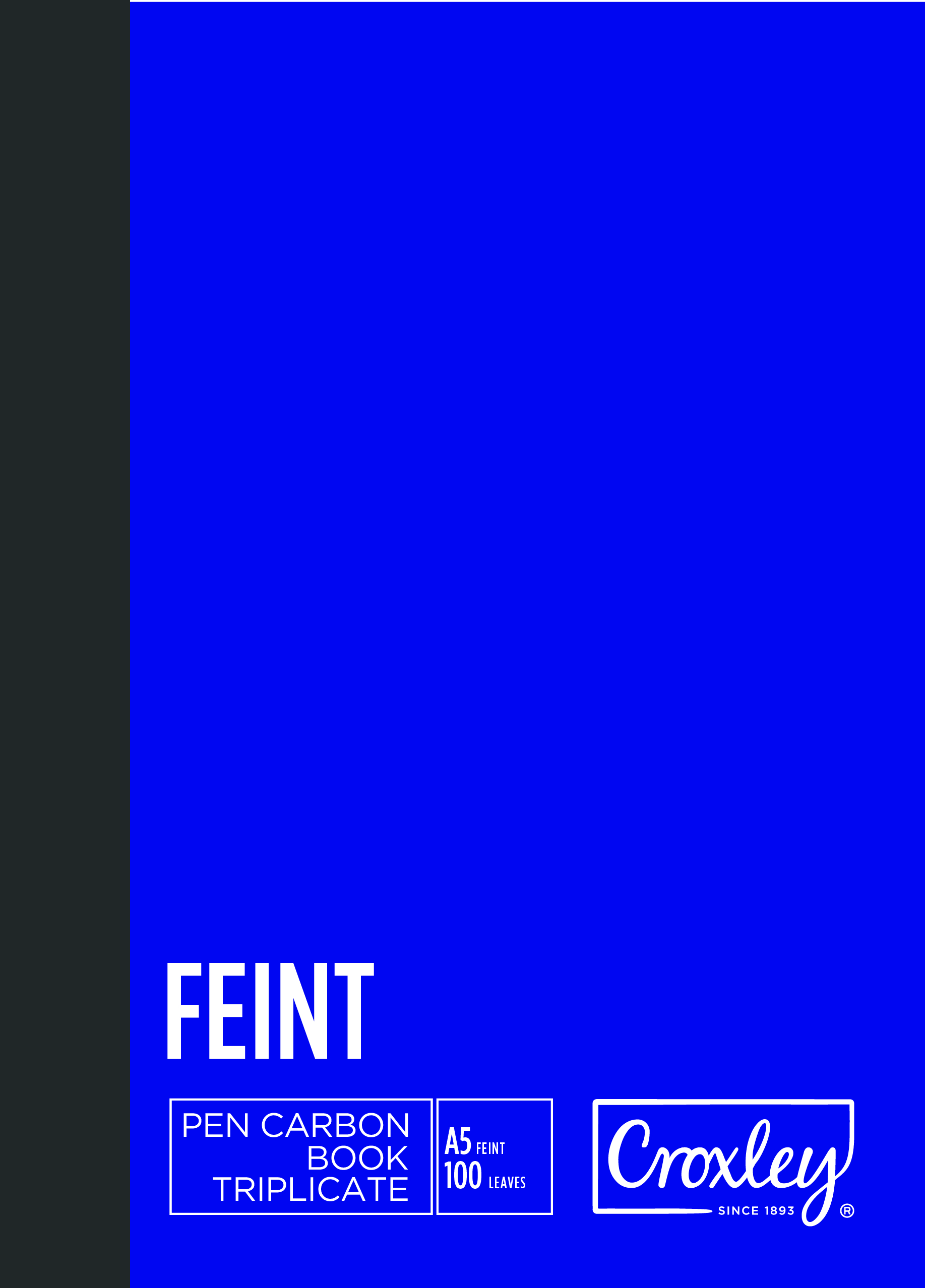 Book Triplicate Croxley Feint A5 100Leaf - Image 1