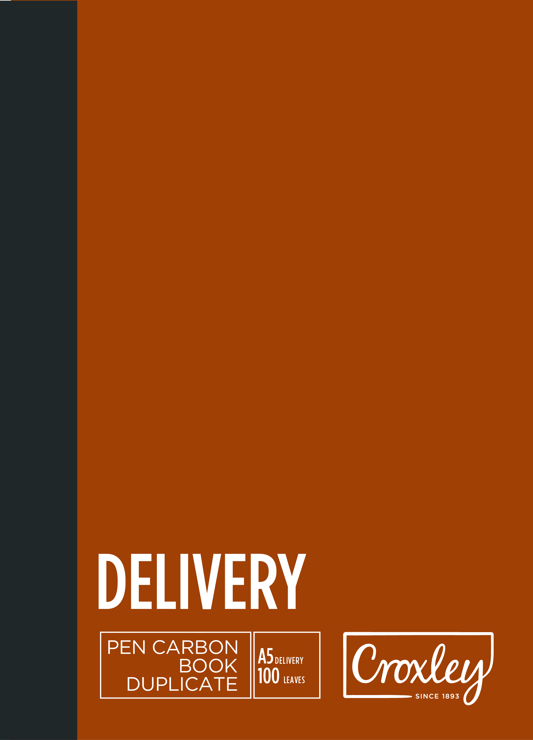 Croxley Duplicate Book Delivery Note A5 100 Leaf - Image 1