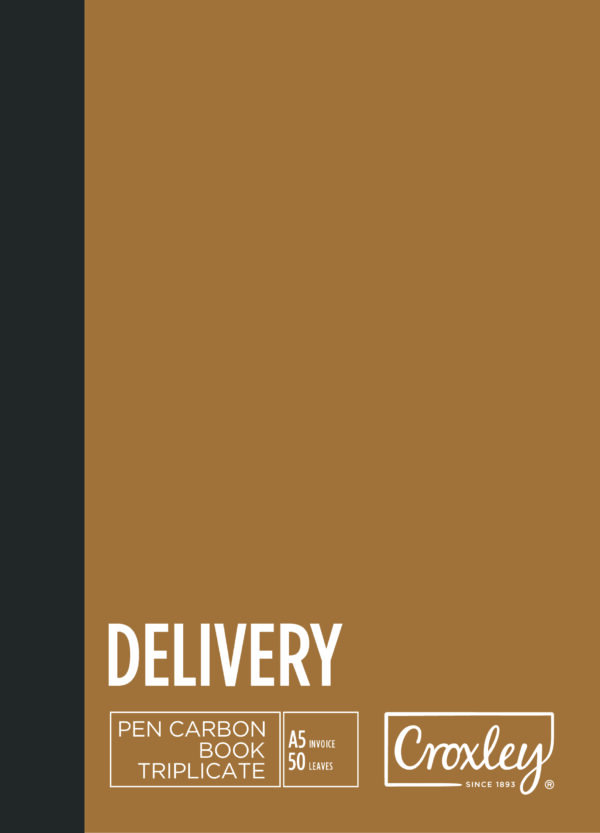 Croxley Triplicate Book Delivery Note A5 50 Leaf