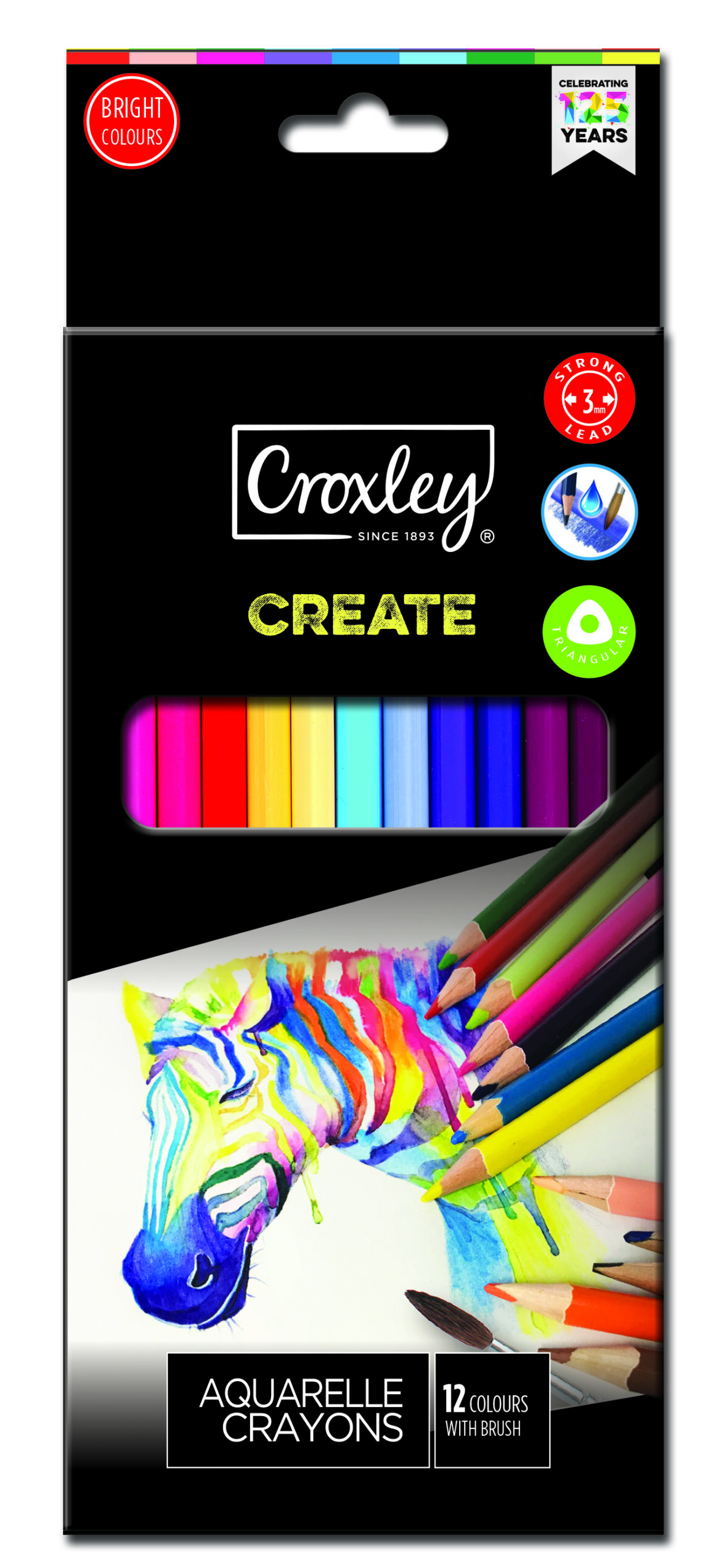 CROXLEY Croxley Create Aquarelle Coloured Pencils - Image 1