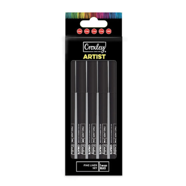 Sketch Set  Artist Fineliner 5Pk