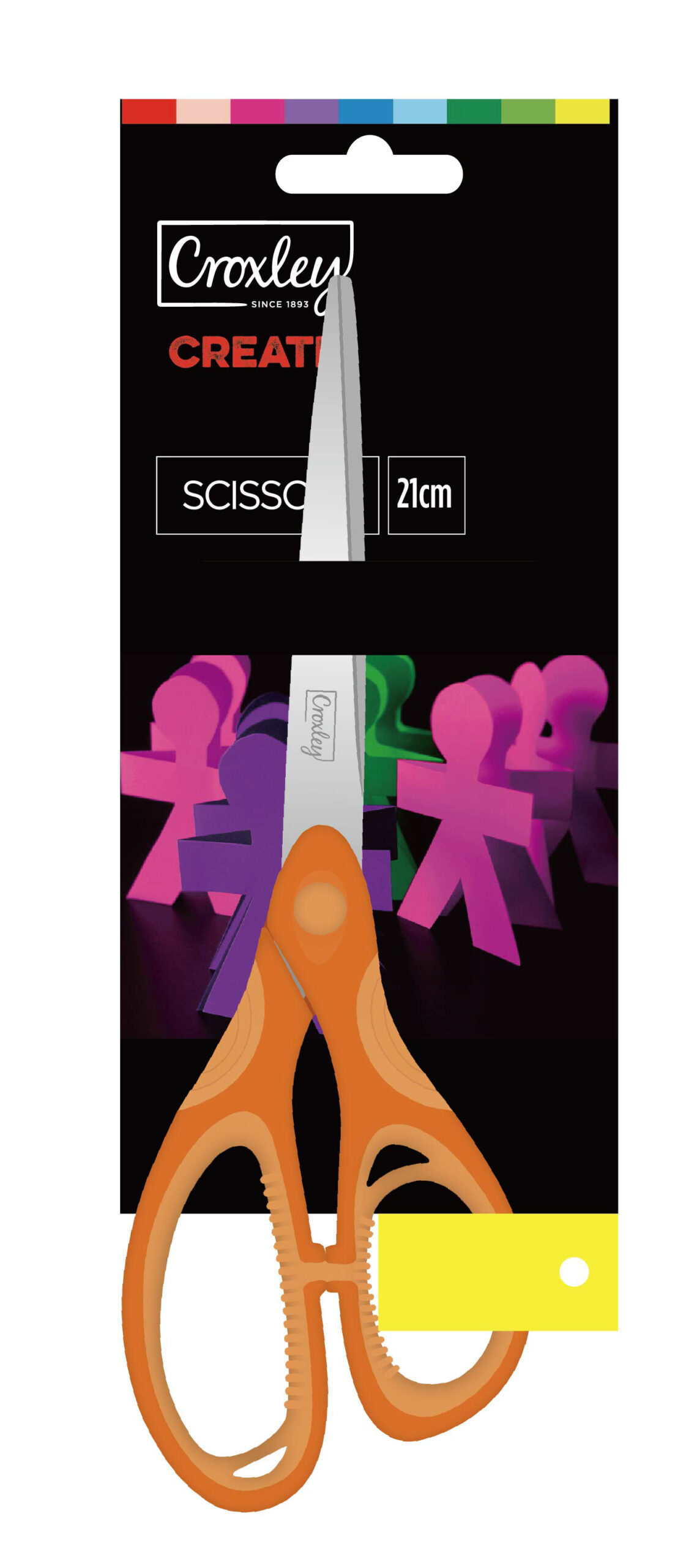 CROXLEY Scissors Orange 21cm - Image 1