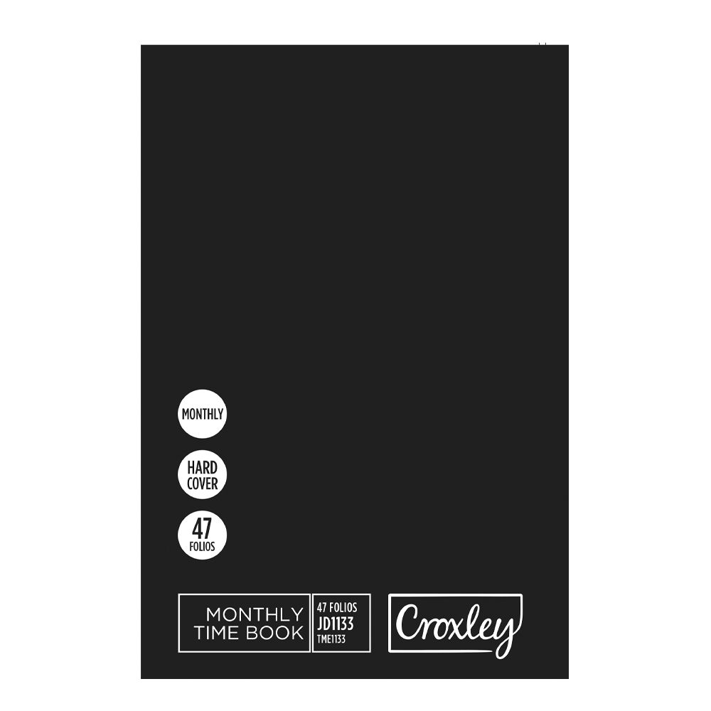 CROXLEY Book Hard-Cover Jd1133 47 Folios Monthly 10 Pack - Image 1