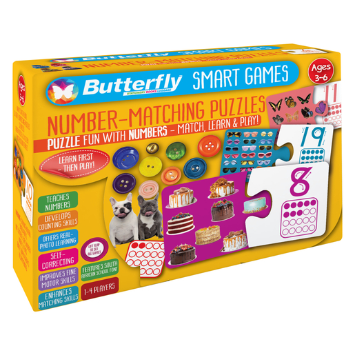 Smart Games Butterfly Number Matching Puzzles