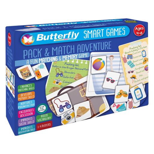 Smart Games Butterfly Pack & Match Adventure
