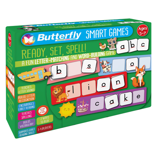 Smart Games Butterfly Ready Set Spell