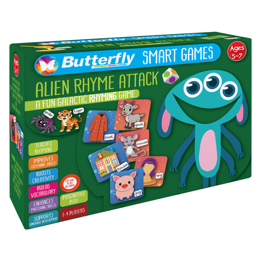 Smart Games Butterfly Alien Rhyme Attack