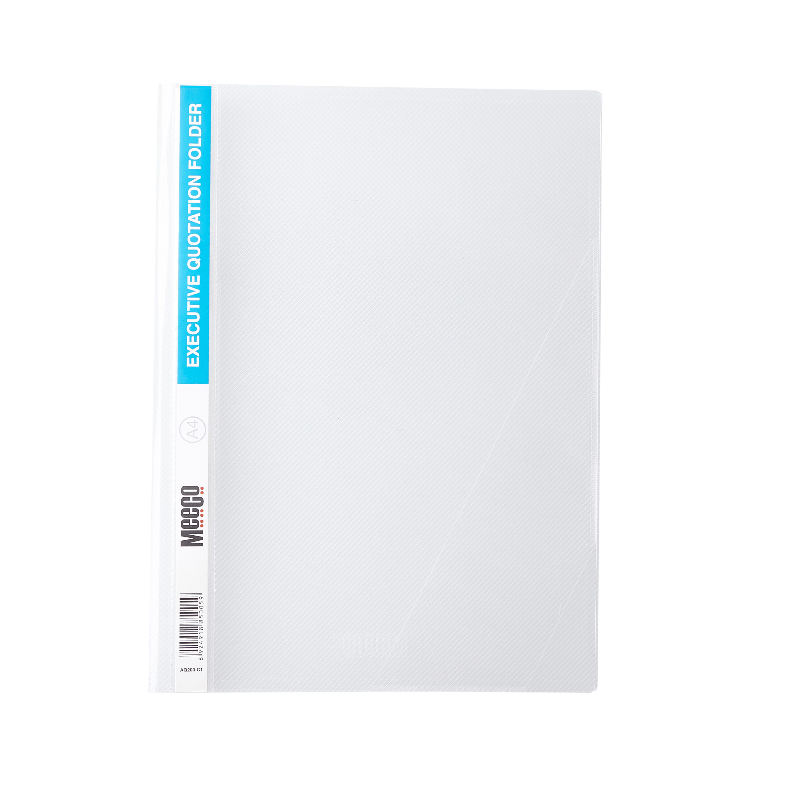 Meeco Premium Quotation Folders A4 Clear - Image 1