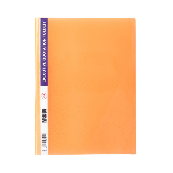 Meeco Premium Quotation Folders A4 Orange