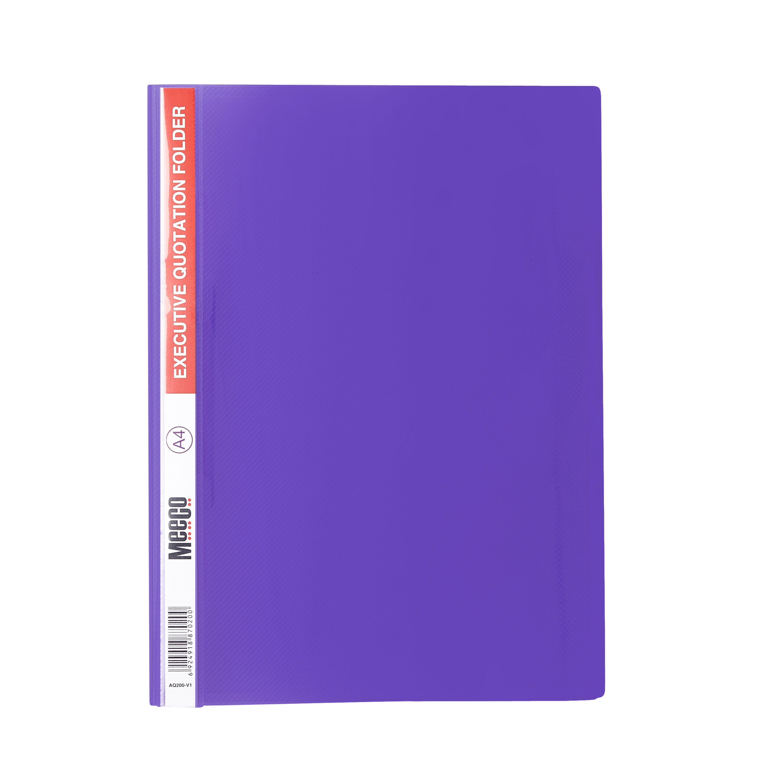 Meeco Premium Quotation Folders A4 Violet - Image 1