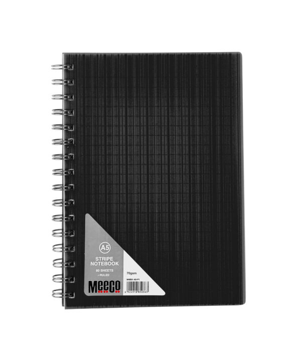 Meeco Executive Notebooks A5 Black