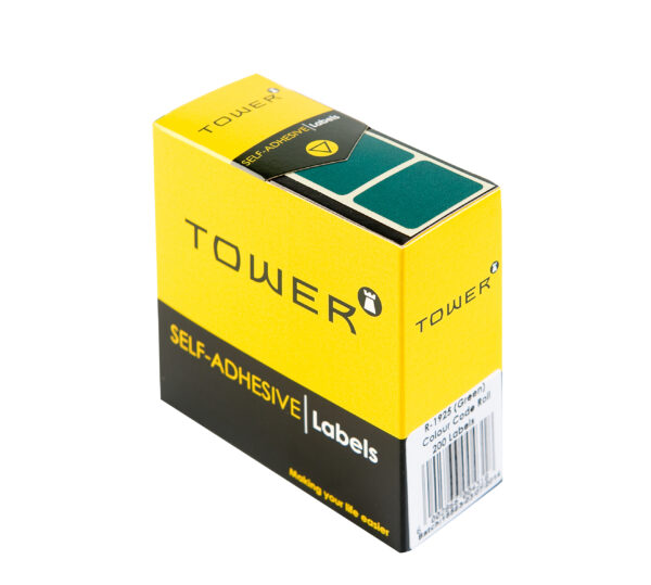 Tower Colour Code Labels 19mm