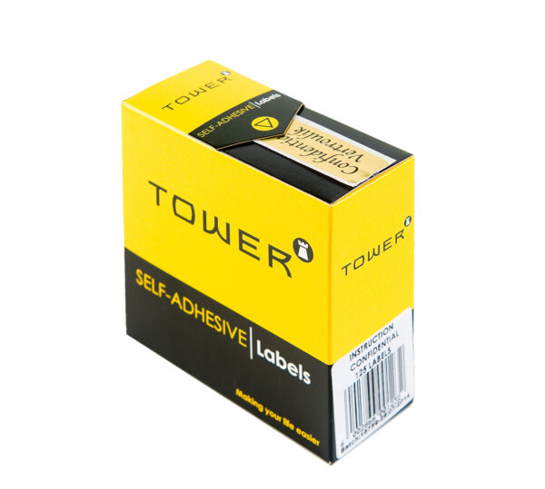 Tower Instruction Labels 14mmx40mm