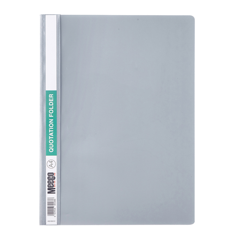 Meeco Quotation Folder A4 Silver - Image 1