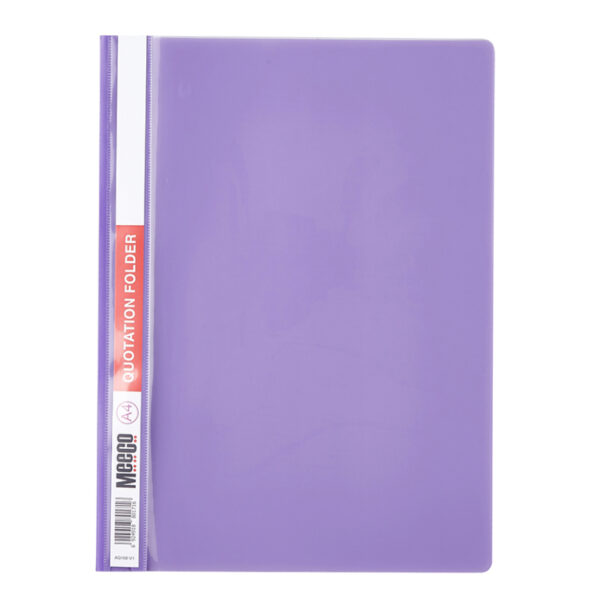 Meeco Quotation Folder A4 Violet