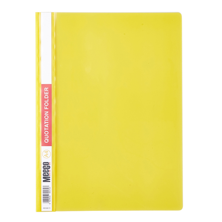 Meeco Quotation Folder A4 Yellow - Image 1