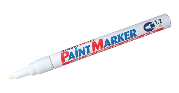 Artline EK-440 Paint Marker 1.2mm Bullet Tip White