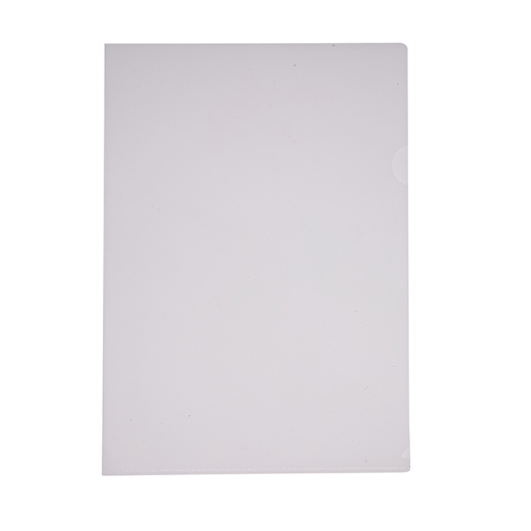 Meeco Secretarial Folder A4 Clear 10 Pack - Image 1