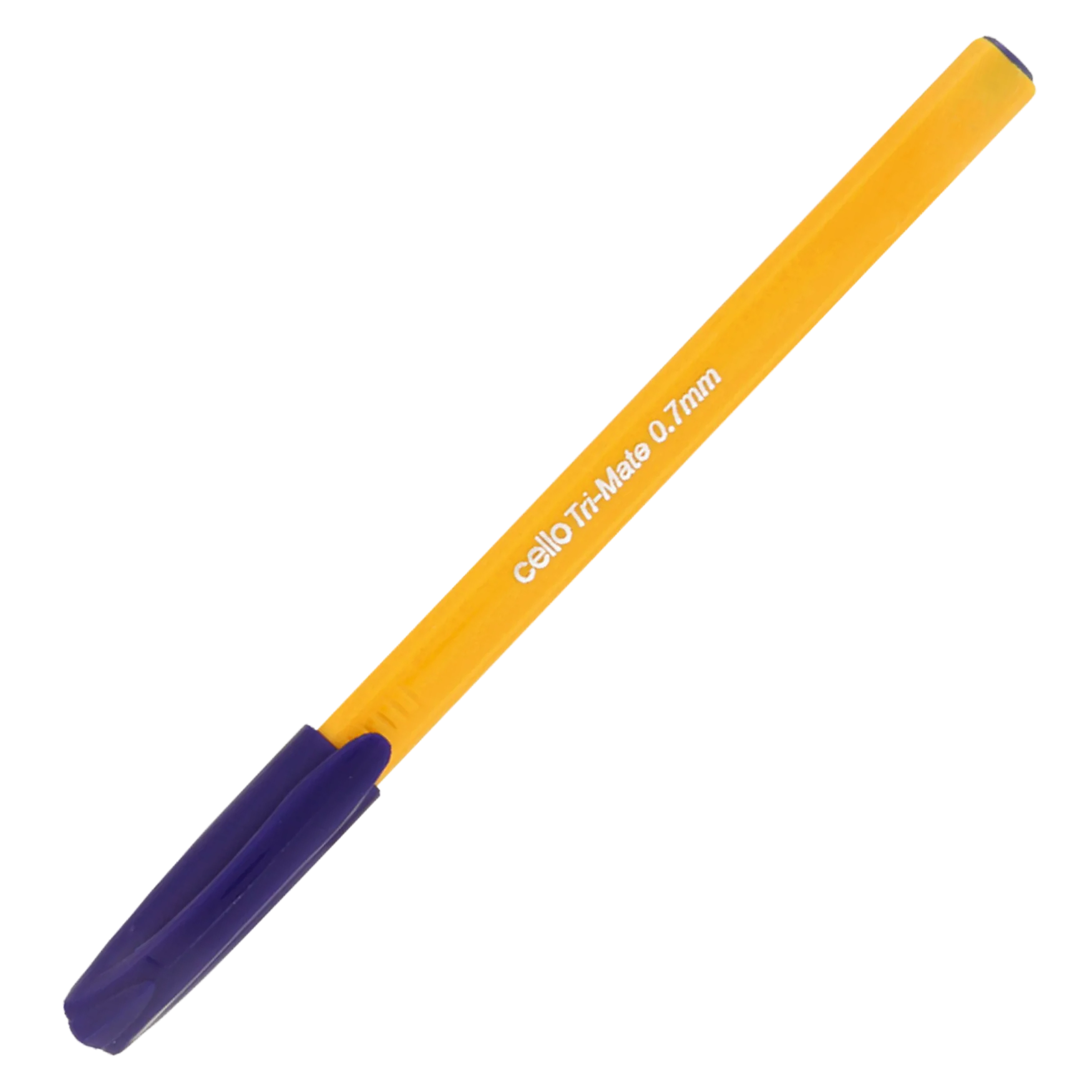 BIC Tri-mate Cello Ballpoint Pen 0.7mm Blue - Image 1