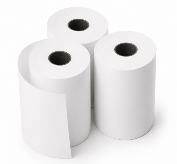 Thermal Cash Register Rolls 57x40mm 12 Pack