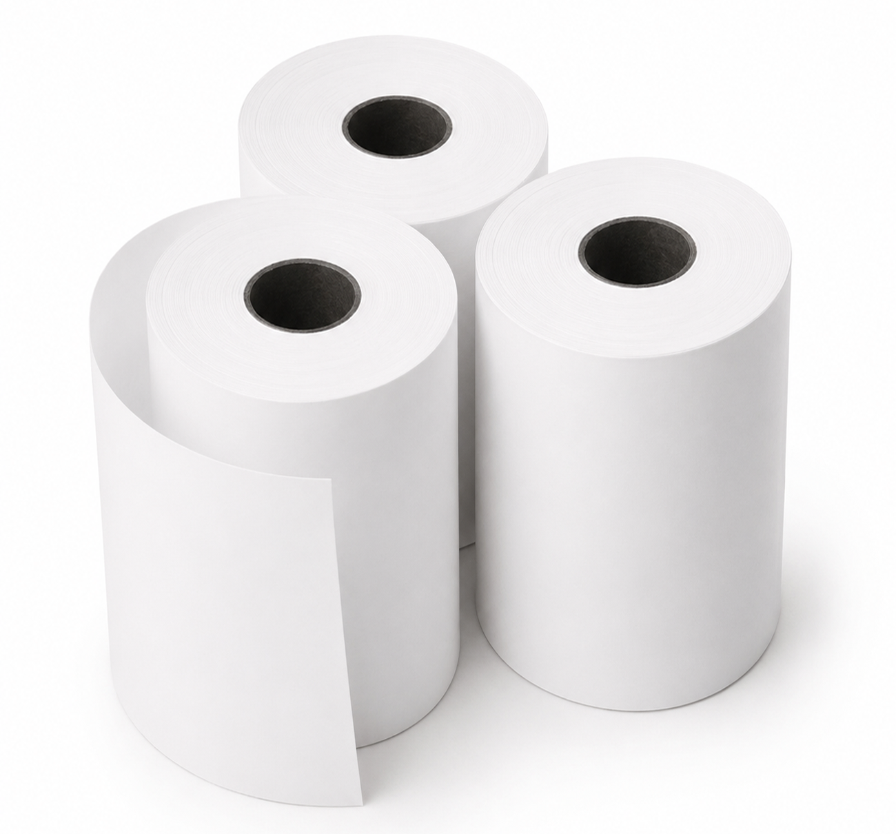 Thermal Cash Register Rolls 57x40mm Single - Image 1